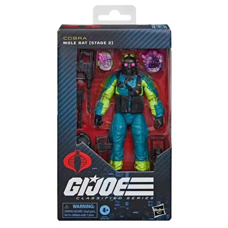 【Preventa de diciembre de 2025】Nuevo original Hasbro G.I. Joe Classified Series NIGHT-VIPER MOLE RAT BIG LOB figuras de acción de juguete regalos