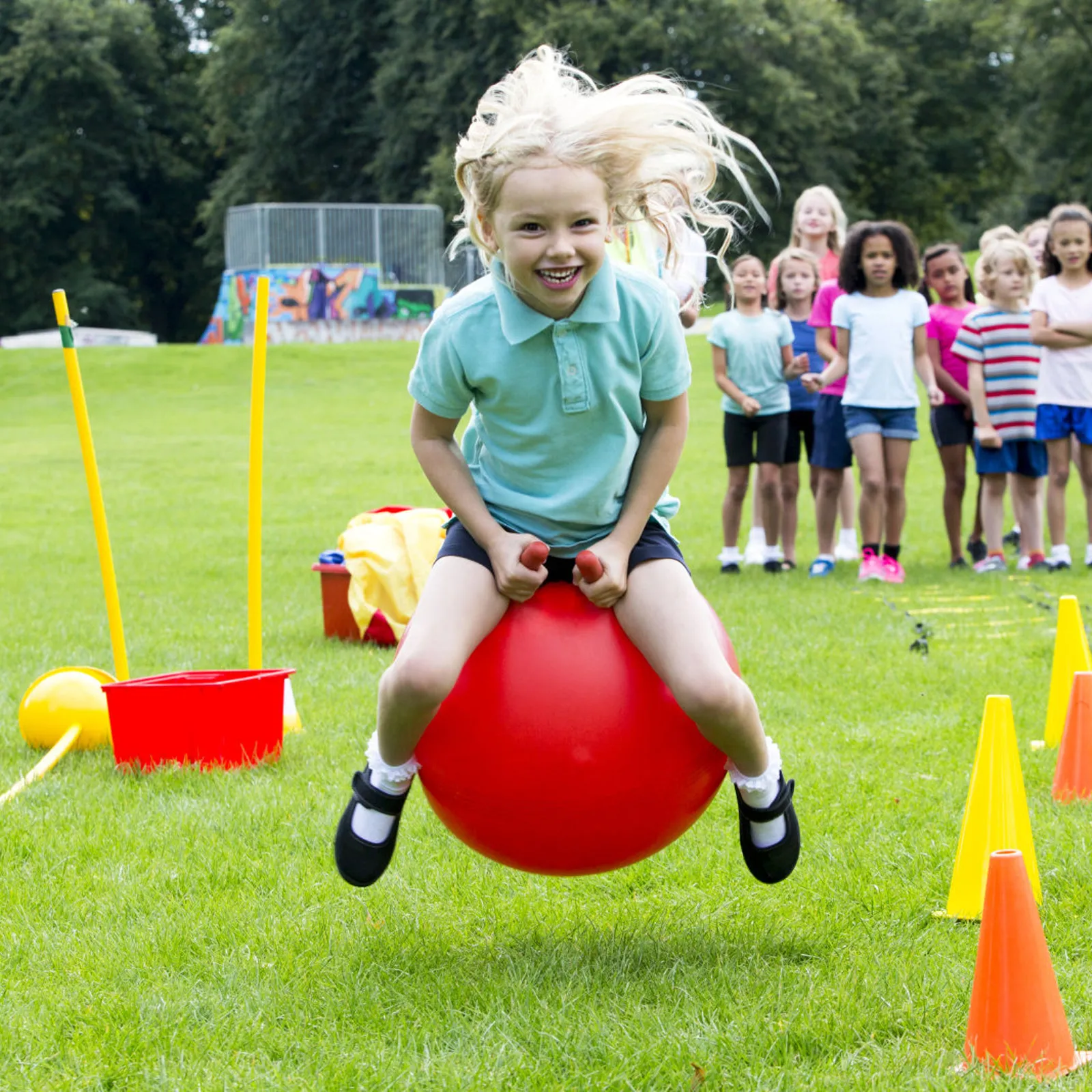 Pelota de PVC Segura de Primera Calidad para Niños, Desarrollo Óseo, Circulación Sanguínea, Entrenamiento Deportivo, Diversión, Pelota para Saltar