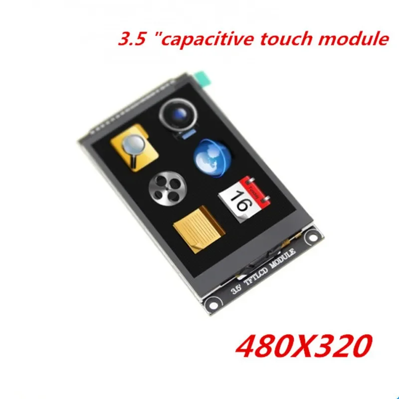 

Capacitive Touch Module 3.5 Inch HD TFT Display Screen Color Module 480X320 Capacitive Touch Screen