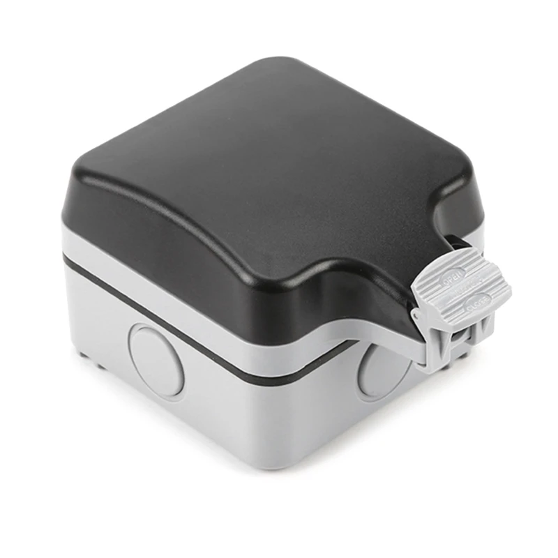Waterproof Switches Socket Box Single Outlet Cover Outdoor Electrical Outlet Box