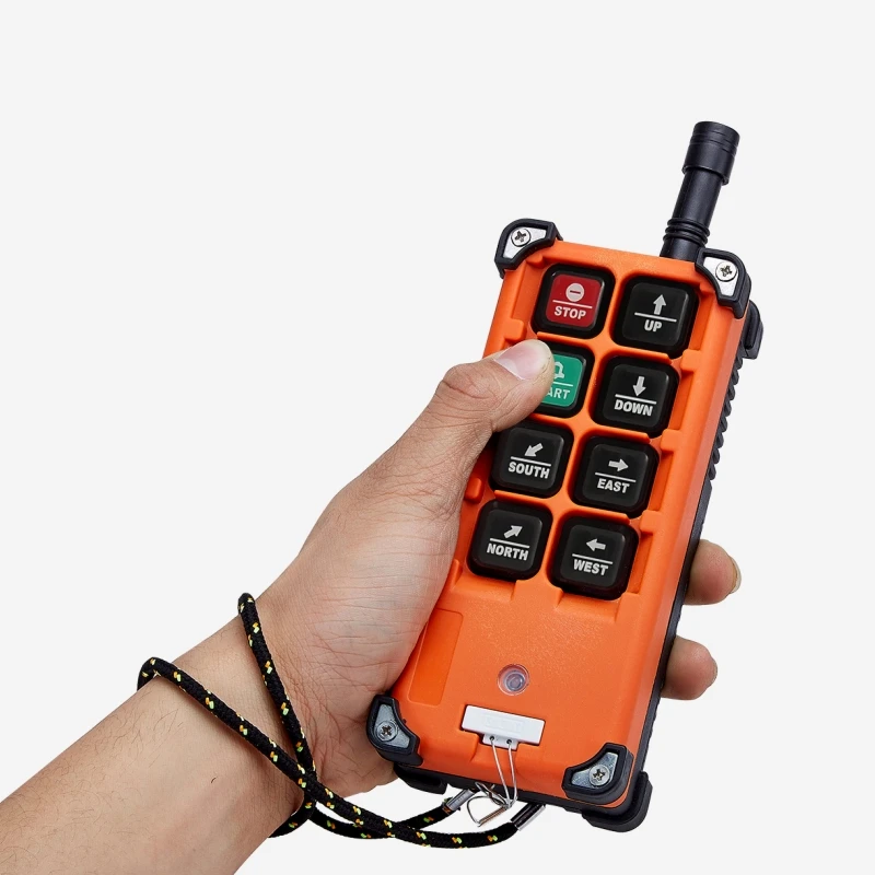 Nice UTING F21-E1B Transmitter of Industrial Remote Control Switchs Only Transmitter 6 Buttons Wireless Radio for Hoist Crane