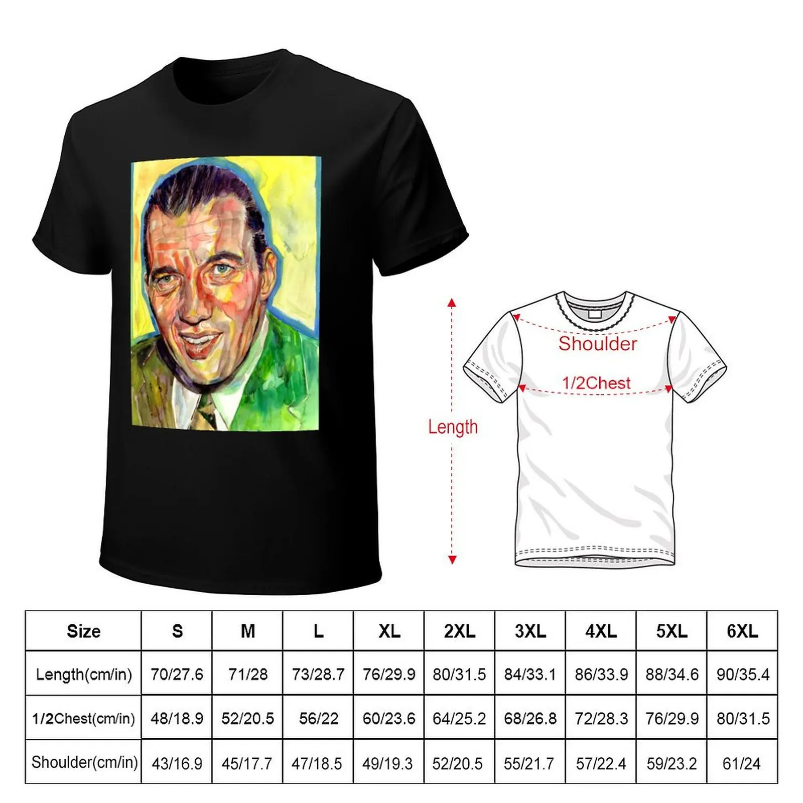 Ed Sullivan Portrait T-Shirt Lightweight Running Sports T-Shirt
