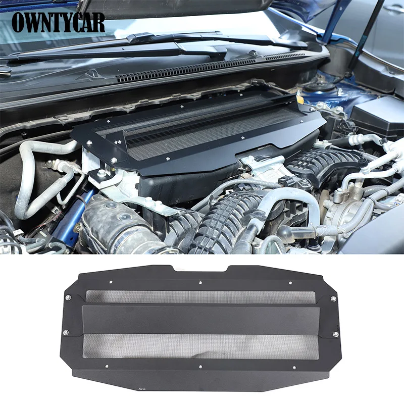 For Subaru WRX/Levorg 2022+ Aluminum alloy Car Engine Compartment Radiator Protective Net decoration Modification Accessories