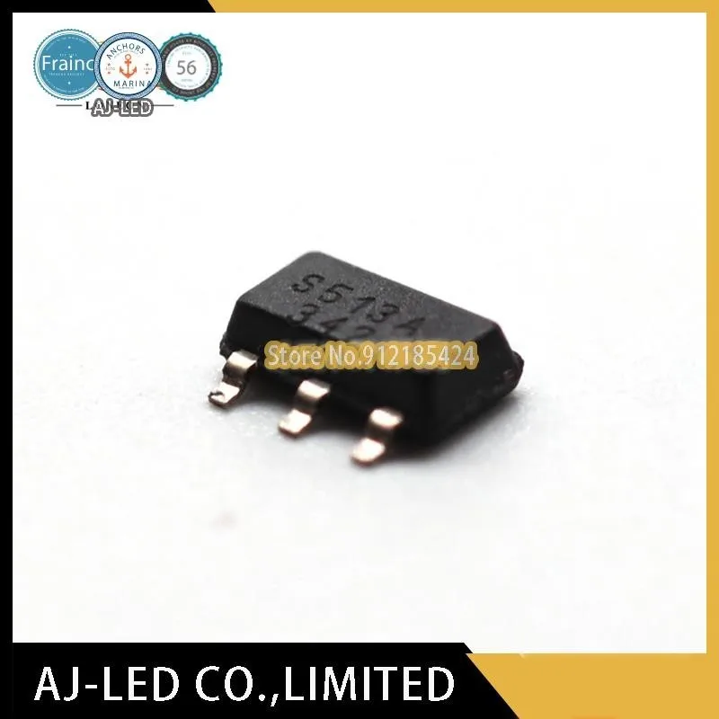 10pcs/lot SS513AT bipolar latching Hall element for brushless DC motor digital current sensor new