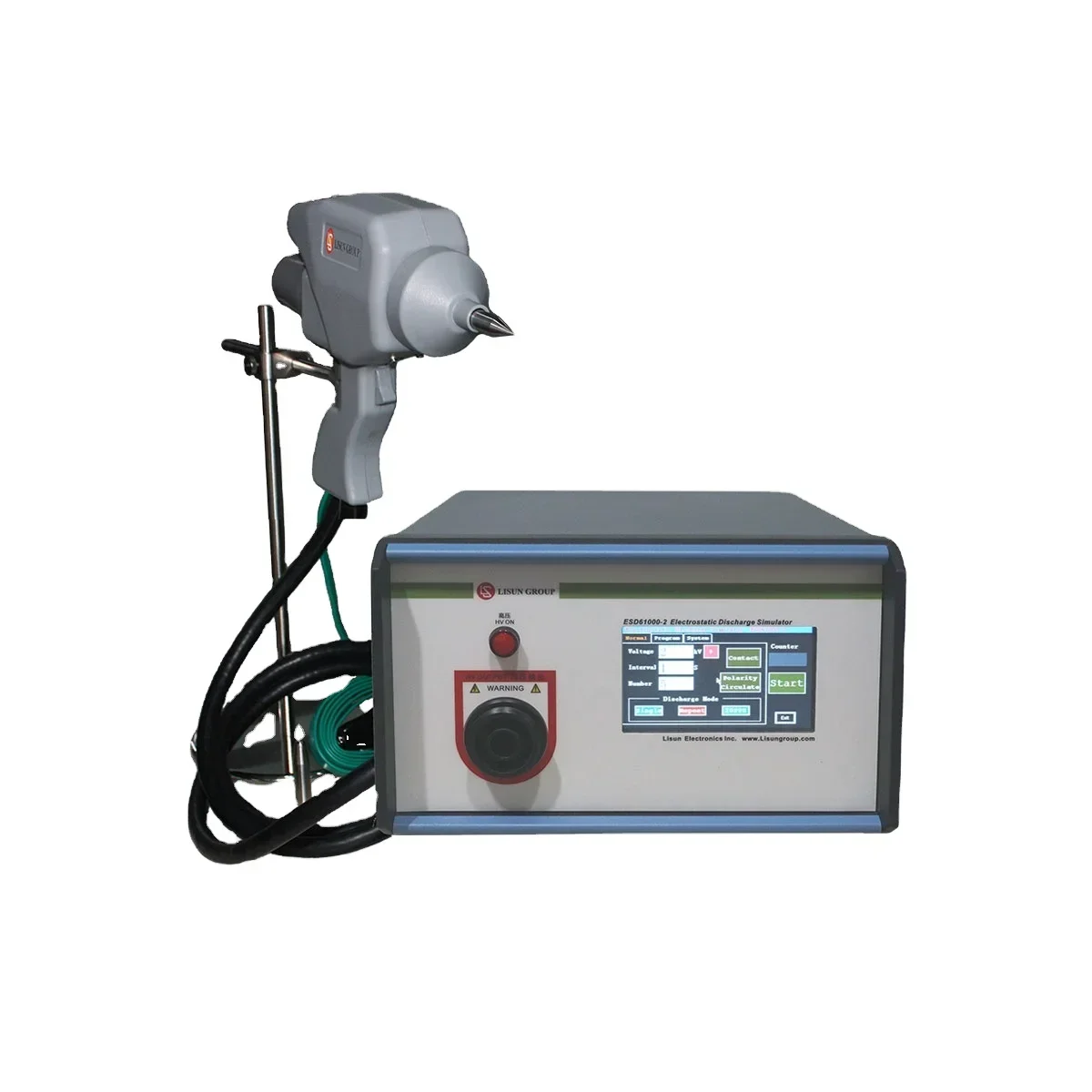 esd test gun- Lisun ESD61000-2 electrostatic discharge tester According to standard IEC 61000-4-2