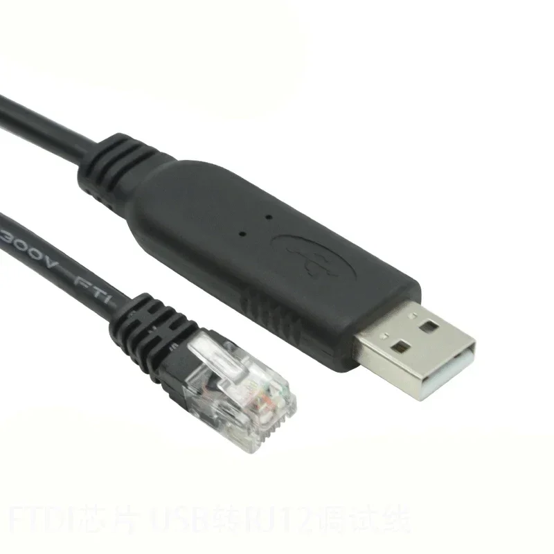 USB to RJ11 RJ12 Debugging Cable Serial Port RS232 Control Configuration cable For Cash Register Electronic Scale