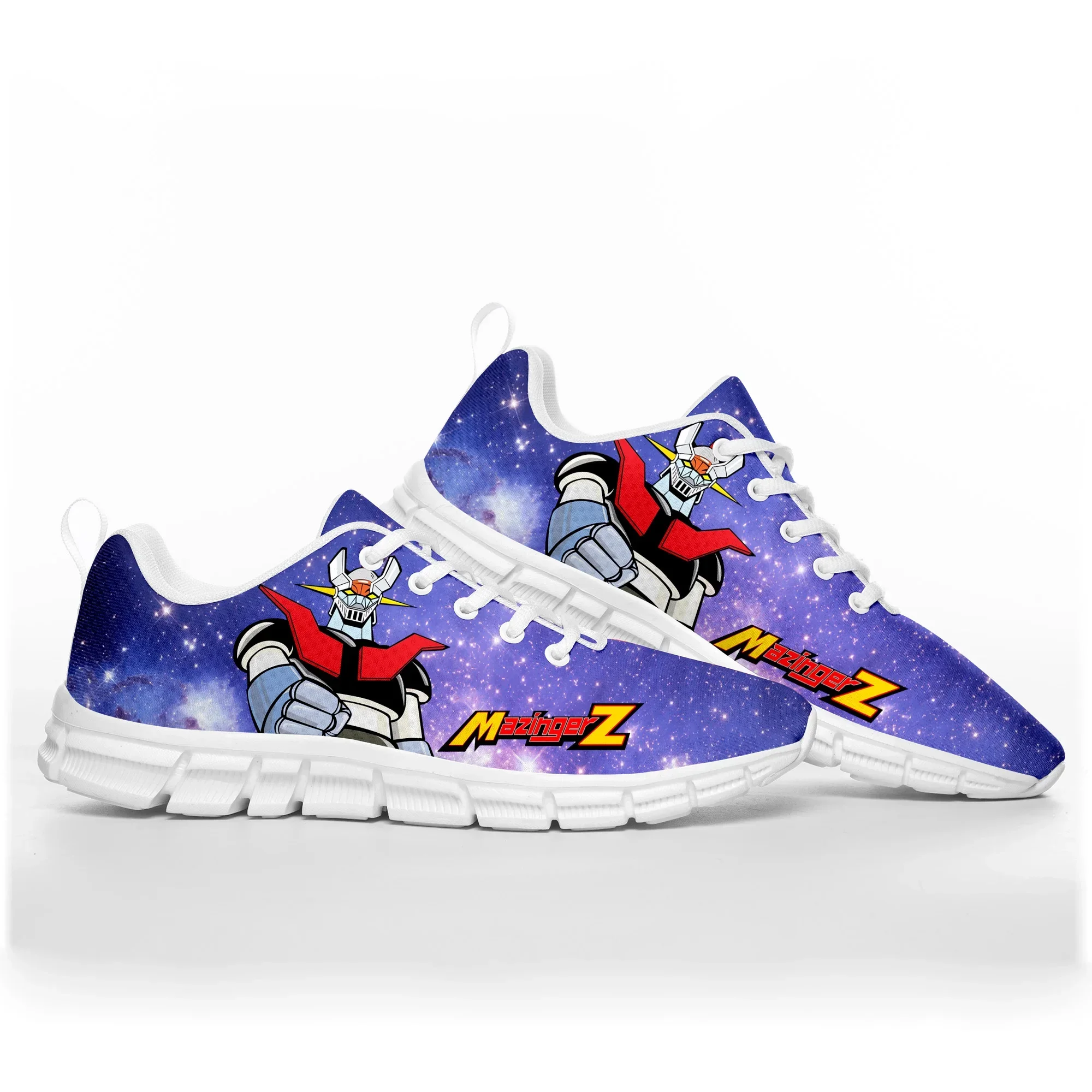 

Mazinger Z Cartoon Manga Anime Comics Sports Shoes Mens Womens Teenager Kids Children Sneakers Custom High Quality Couple Shoe