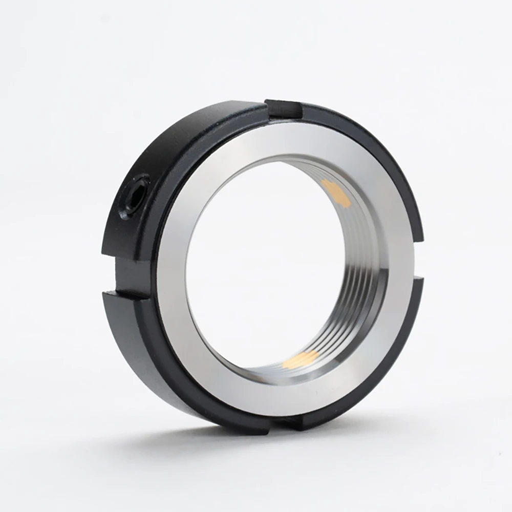 قفل الجوز R-نوع 42CrMo شعاعي الدقة قضيب ربط الجوز المستديرة المضادة للرجاع مكافحة تخفيف قفل تحمل شريط سريع تحمل المضادة للانزلاق