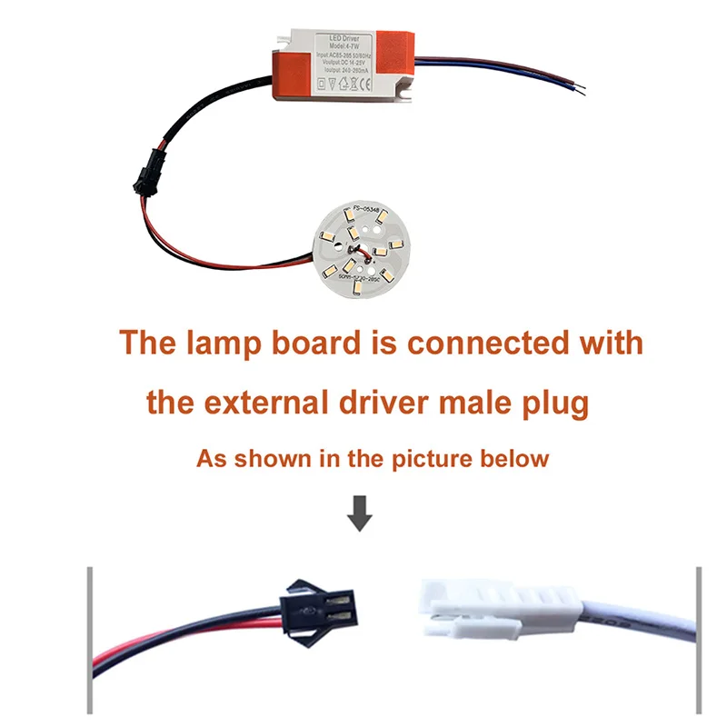 LED Driver 300mA 3w 4-7w 8-12w 18-24w 24-36w LED Constant Current External Driver Power Unit Supply For LED Bulb Transformers