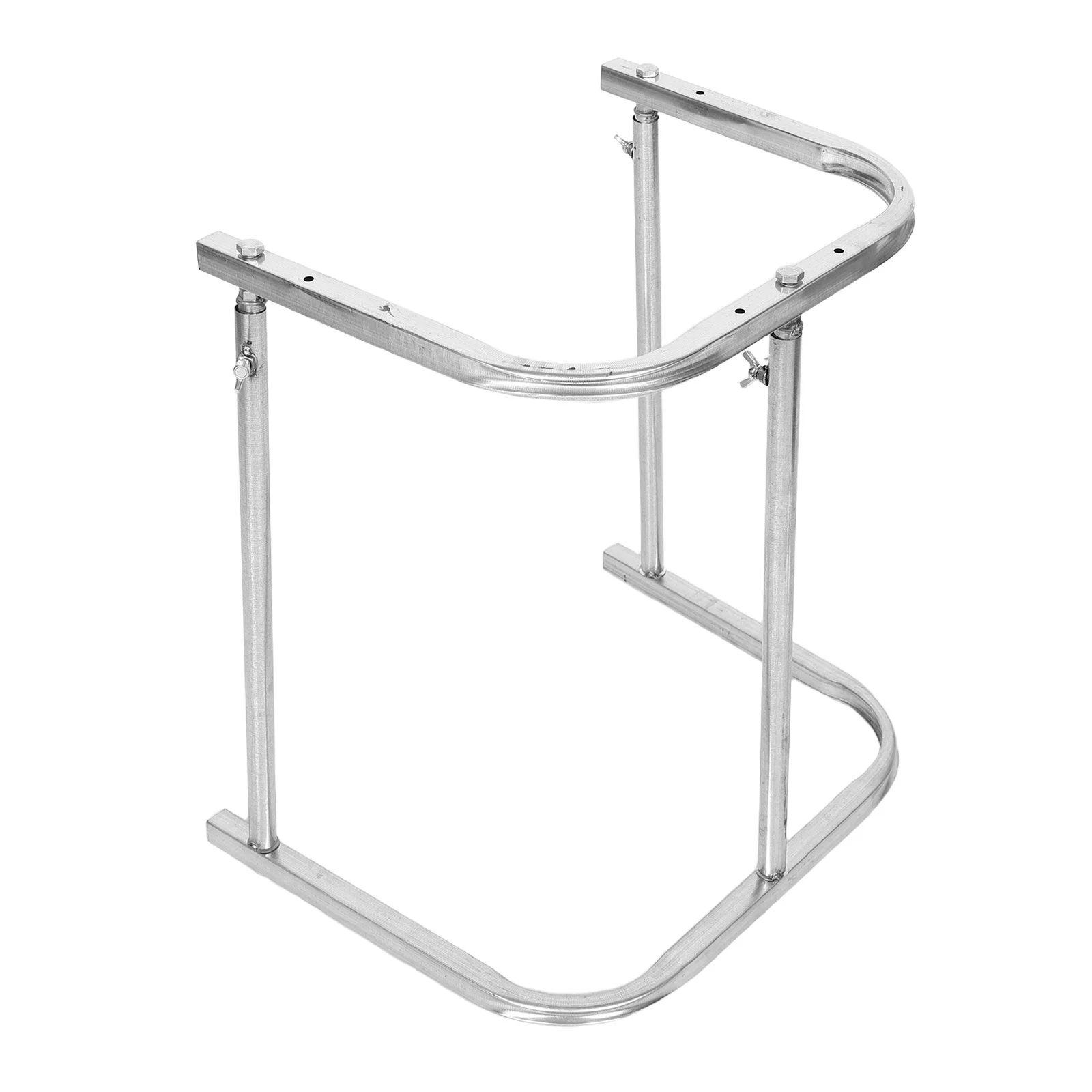 

Trash Bag Holder Rack Sturdy Metal Frame Outdoor Garbage Bag Stand for Park Beach Camping Lightweight Foldable Design