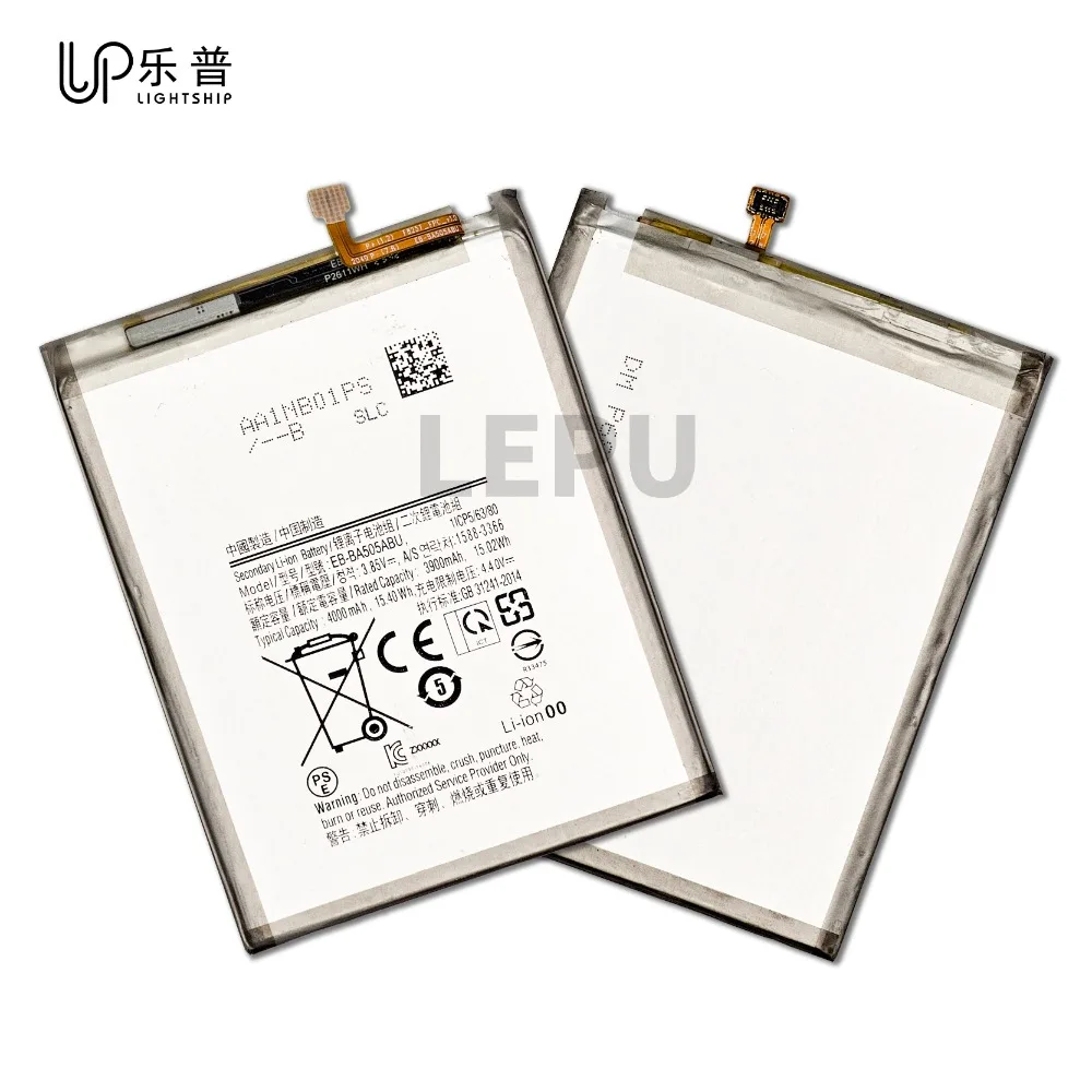 삼성 A50 A30S A307용 EB-BA505ABU 3900mAh 정품 배터리 수리, 삼성 A50S A507 M10S 새 배터리 무료 도구 포함