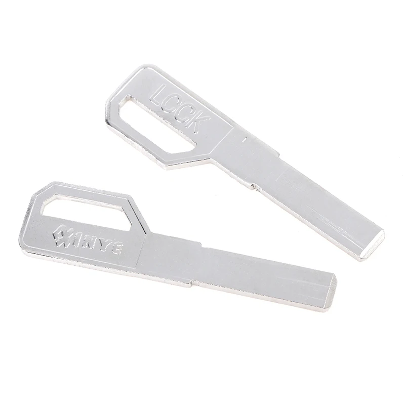 Flat Board Super D-key Blank, 2PCS, Fingerprint Lock, Multi-track Illumination, Password Protection, Gun Handle Adaptation