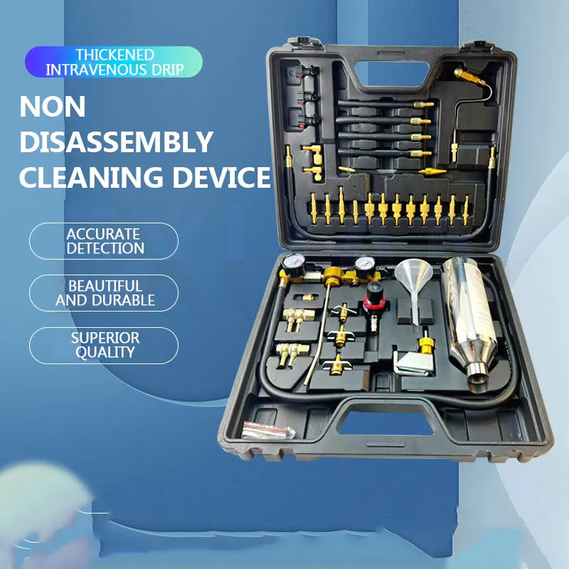 

Automotive Three-way Catalytic Converter Cleaning Tool Throttle Oil Circuit Fuel Injector Cleaning Kit Car Fuel Intake Cleaner