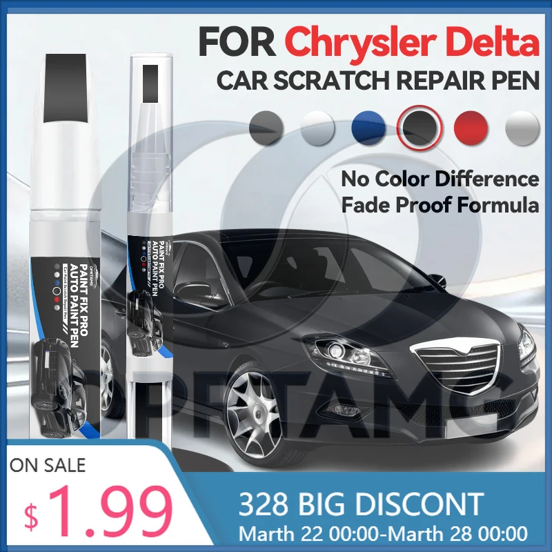 

Ручка-корректор для ремонта лакокрасочного покрытия Chrysler Delta 1996-2025, средство для удаления царапин, аксессуары для авто, черный цвет