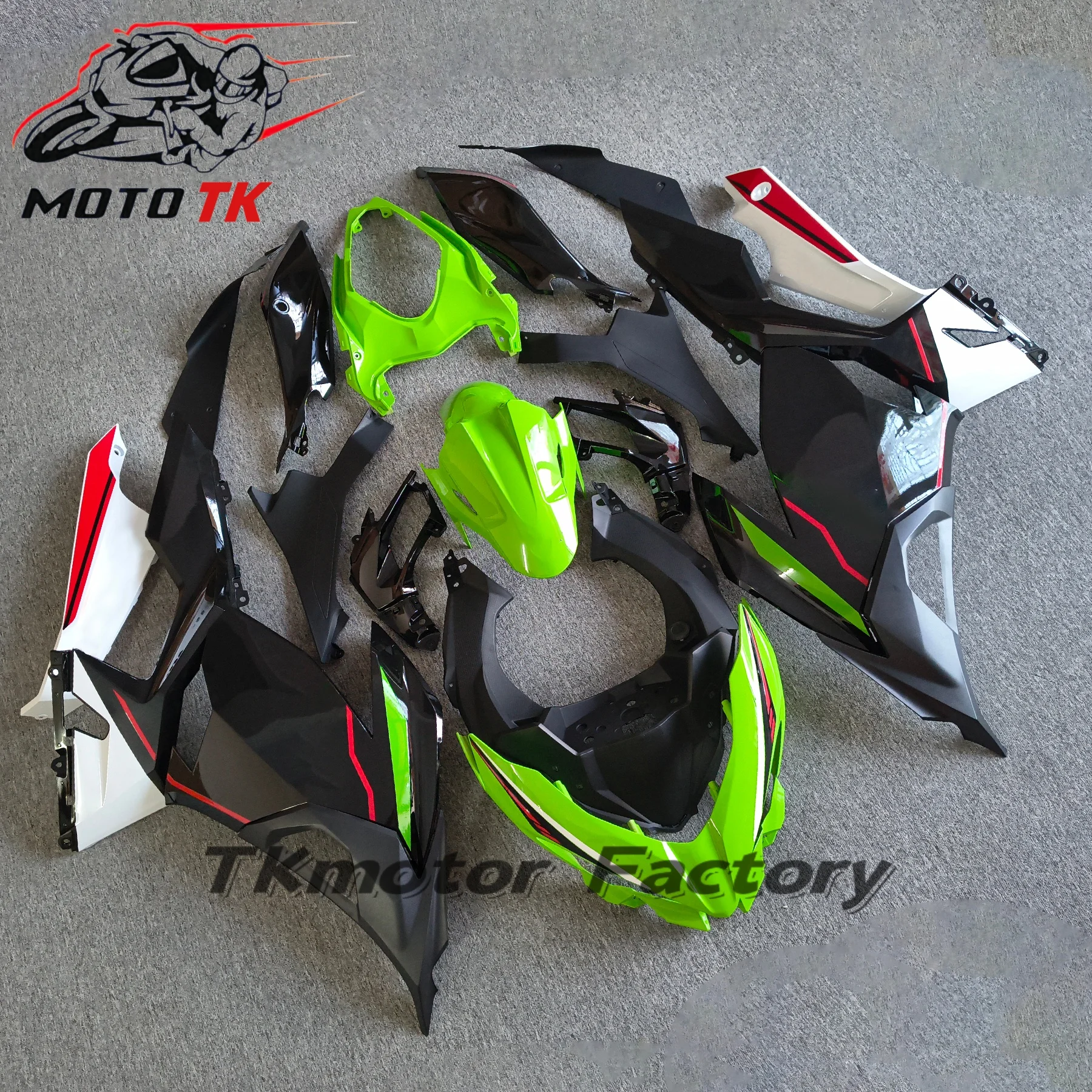 Motorcycle Full Body Kits Fairing For KAWASAKI Ninja400 / Ninja 400 / EX 400 2018 2019 2020 2021 2022 2023 ABS Injection