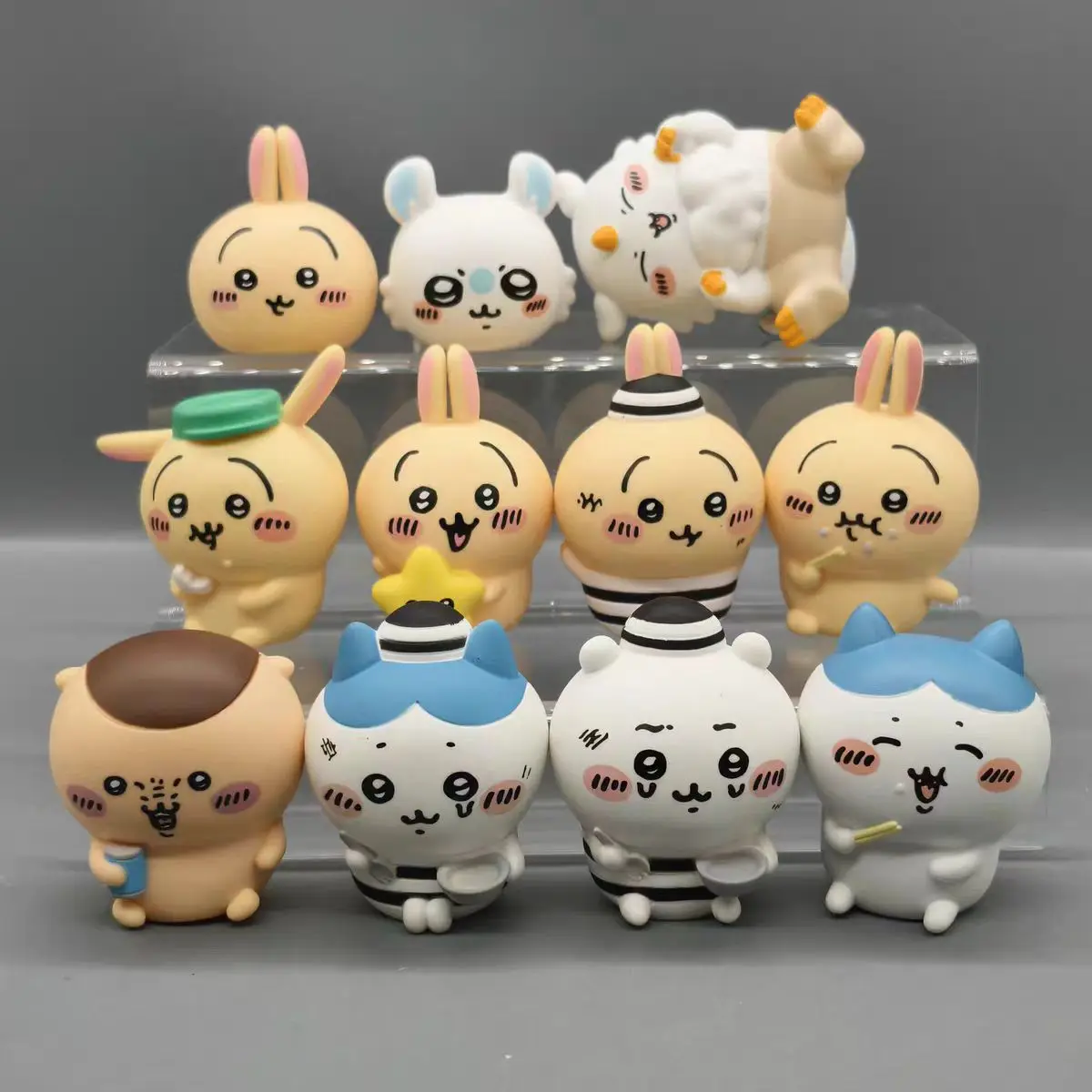 치카와 프렌즈 시리즈 4 블라인드 박스 피규어 |   귀여운 우사기 하치와레 슈마이 치이카와 수집용 장난감 팬들을 위한 디스플레이 장난감