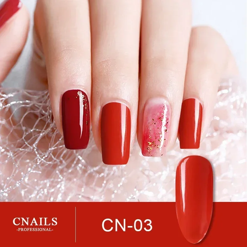 Nail Gel Polish Red Series Soak Off  Semi Permanent Base Coat Varnish Gel Ongle UV LED Nail Gel Lacquer Nail Art Decorations