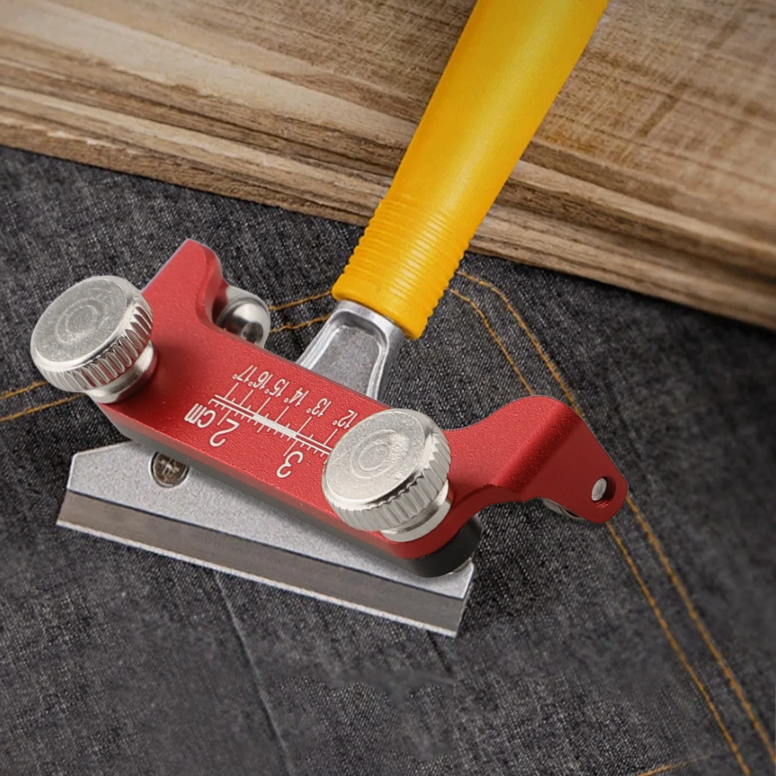 Precision Tool Chisel Sharpening Jig Woodworking Projects Adjustable Angle Mechanism Compact Design For Carving Cutters