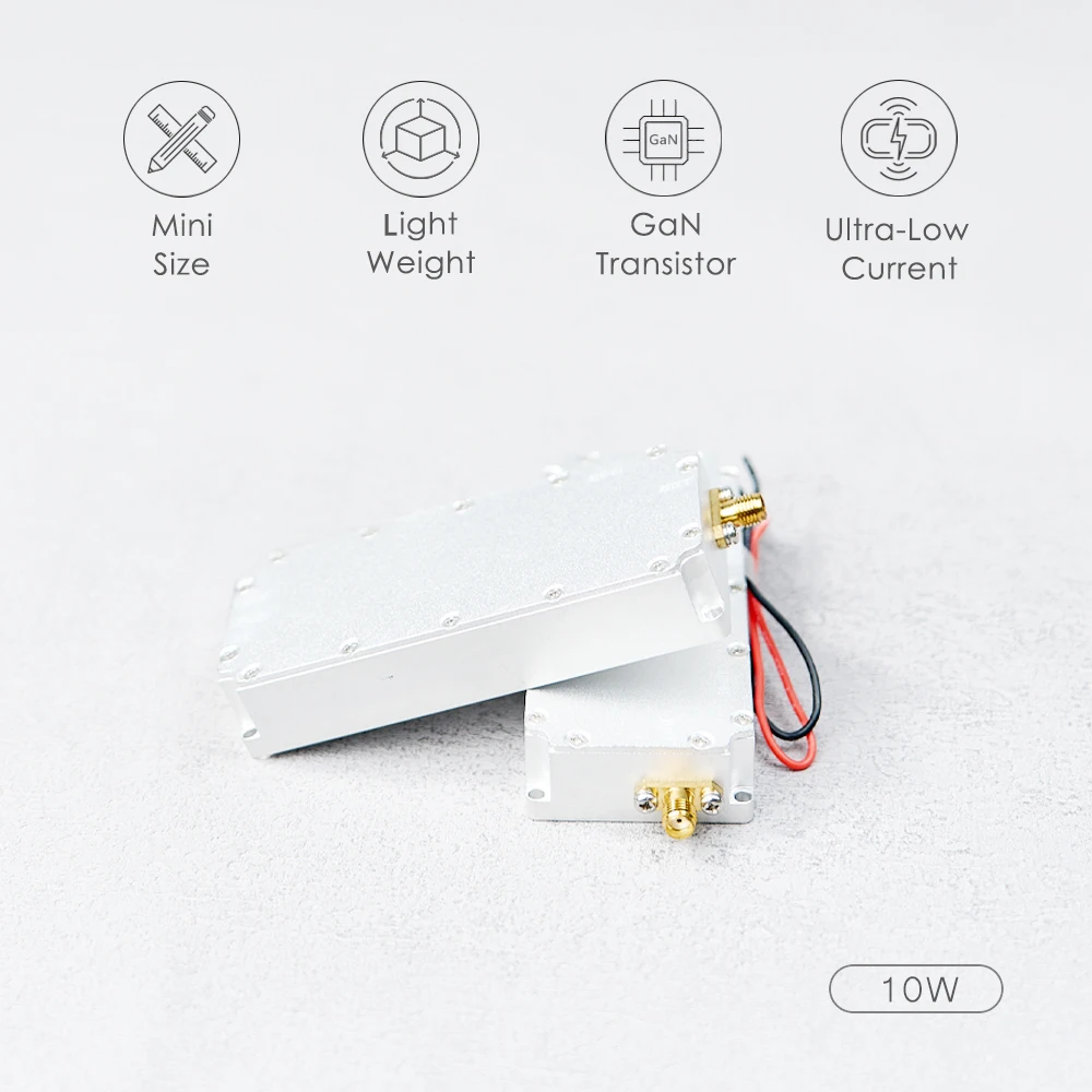 10W ความถี่ RF โมดูลเครื่องขยายเสียง isolator 300-400MHZ400-550MHZ500-680MHZ650-800MHZ750-900MHZ810-980MHZ900-1100M