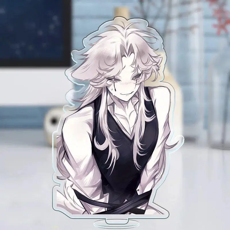 Spiel The Freak Circus Pierrot Harlekin Cosplay Stehende Platte Acryl Figur Ständer Zubehör Ornament Requisiten Dekoration