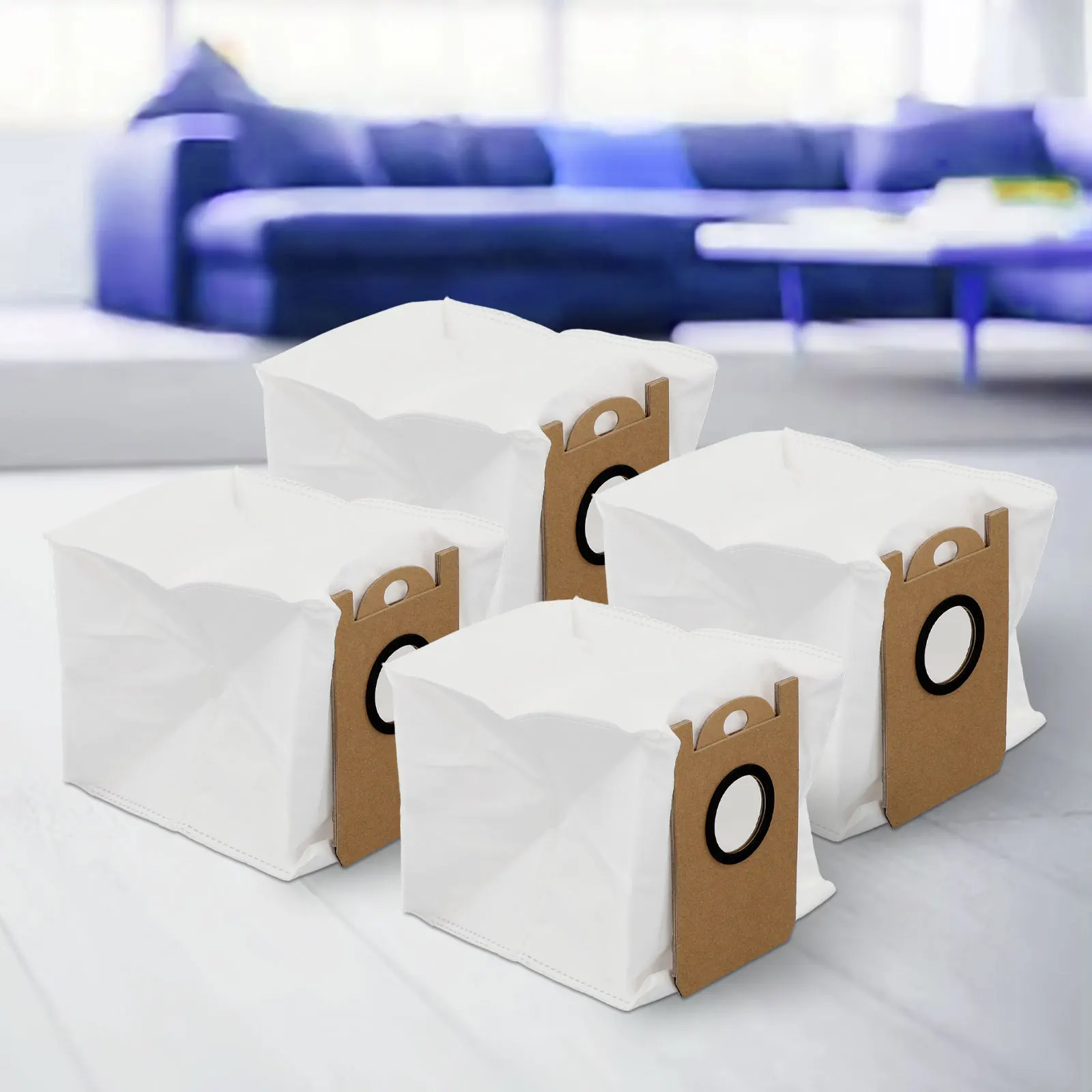 

165*150*145 Mm Robot Vacuum Dust Bag Spacious Size Efficient Dust Collection Healthy Living Environment Large Capacity
