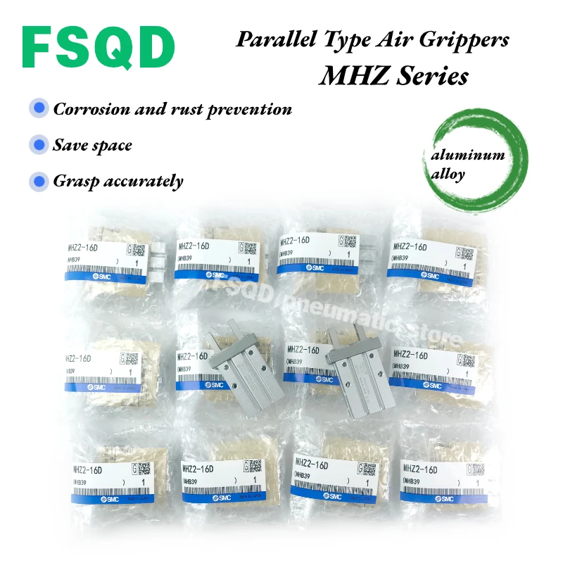 

MHZ2-10D, 10D1,10D2,10D3,10S,10C,10CM,10DN FSQD Воздушный захват параллельного типа Стандартный тип Пальцевой цилиндр Пневматический MHZ2
