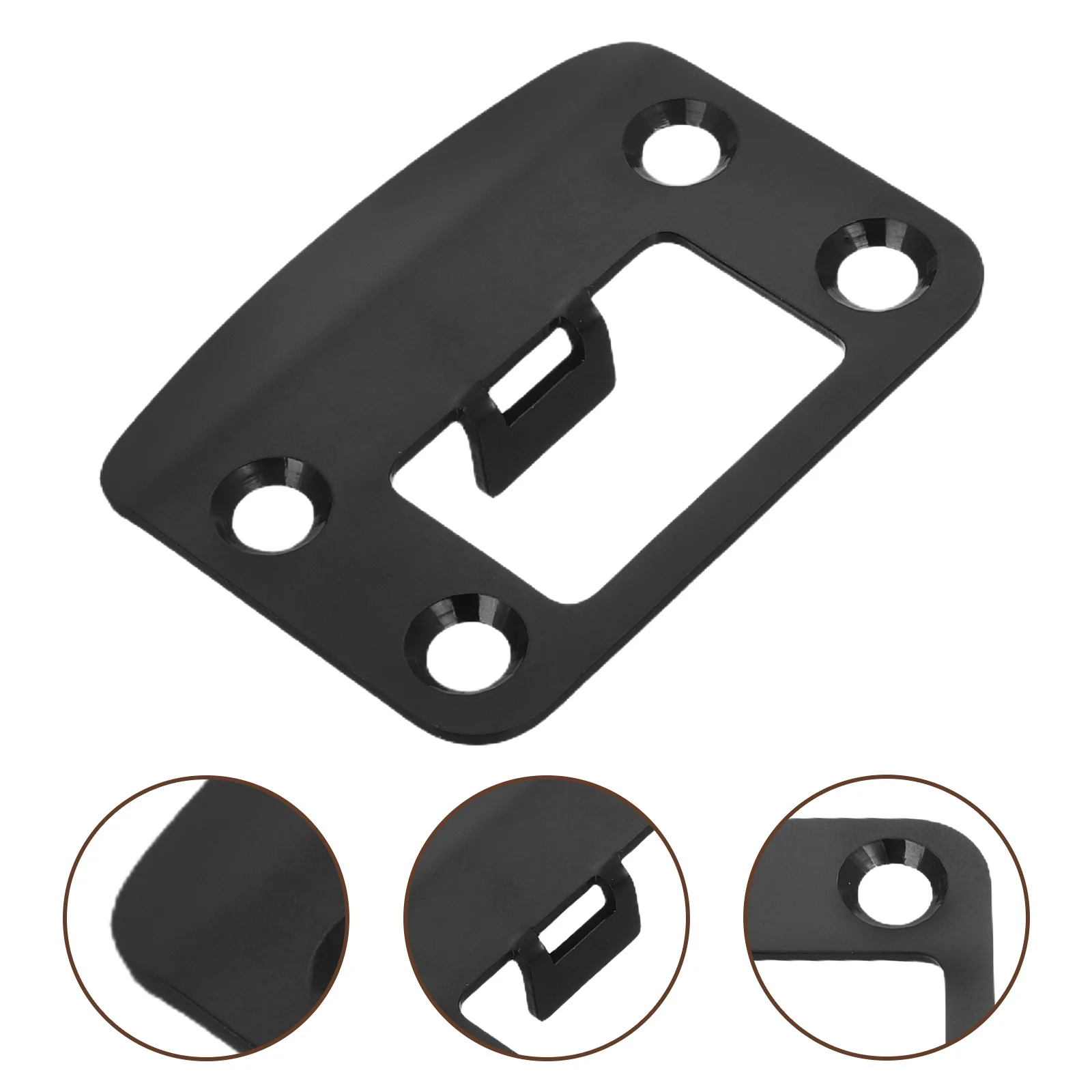 

1 комплект усиленной дверной защелки из нержавеющей стали для наружных и внутренних дверей, универсальная, для длинных проемов