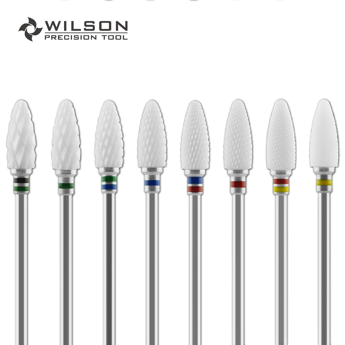 

WILSON Bullet Shape - 6.0mm - Cross Cut - White Lab Burs - WILSON PRECISION TOOL