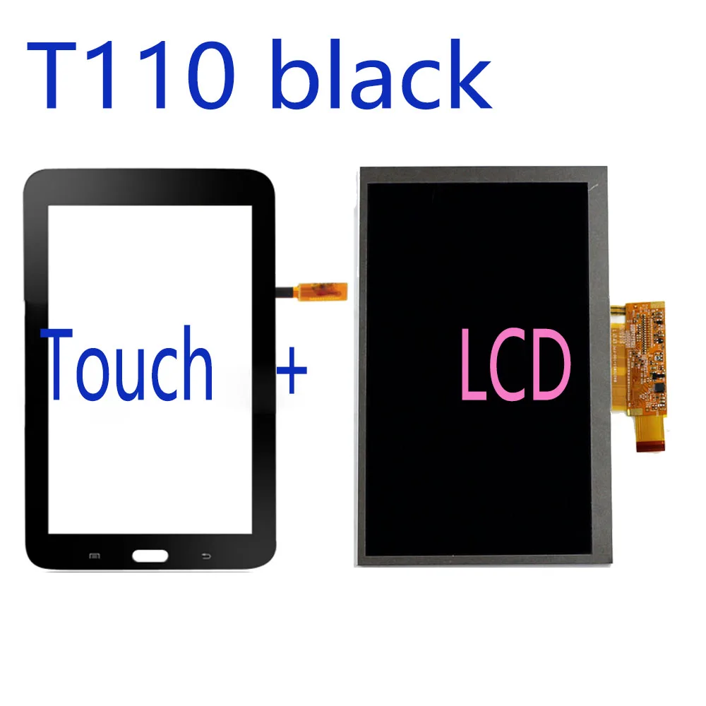 Imagem -02 - Touch Touch Toque Lcd para Samsung Galaxy Tab Lite Sm-t110 T111 T113 T116 T113nu Display Lcd de Toque Digitador da Tela Substituição Reparo 7