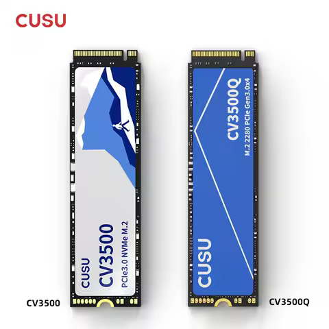 CUSU SSD 512GB 1TB 2TB NVMe M2 PCIe3.0 M.2 2280 Hard Drive Solid State Disk for Laptop Desktop