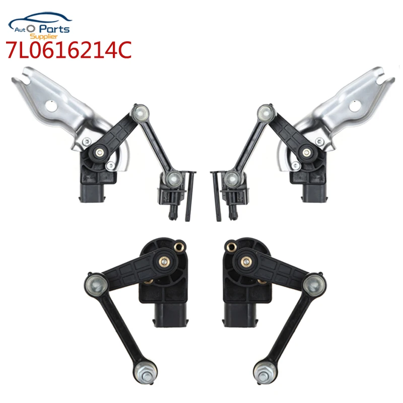 NEW 7L0616214C 7L0616213C For Volkswagen Touareg 7L Audi Front Air Suspension Height Level Sensor Car Auto 7L0616213D 7L0616571D