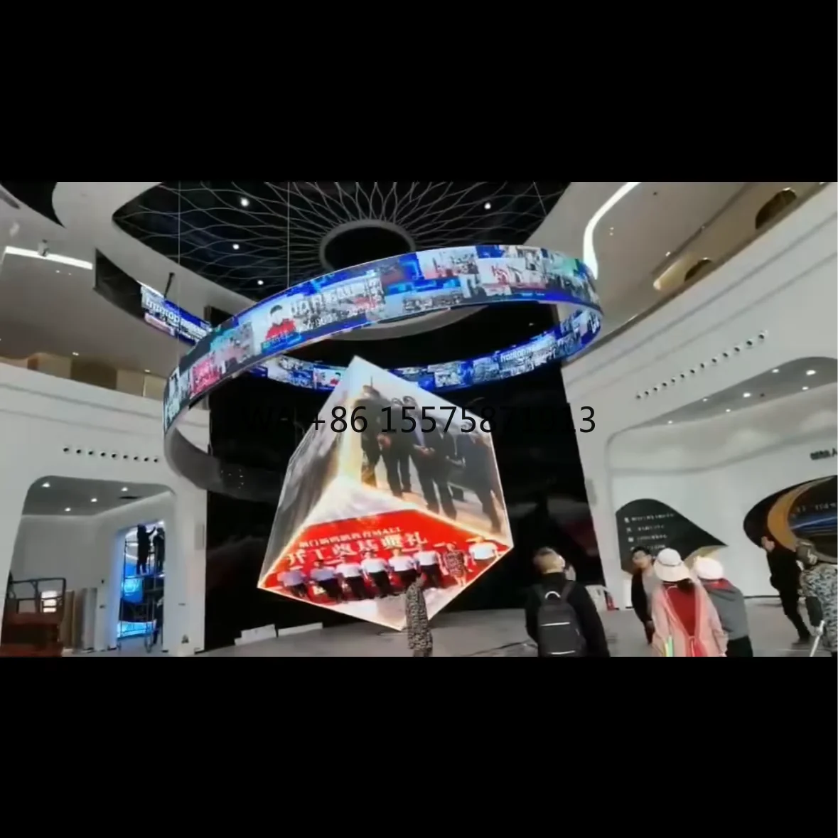 

High-Definition 4K 360-Degree Flexible LED Cube Screens with IP65 Waterproofing and Sunlight Readable for Indoor/Outdoor Use