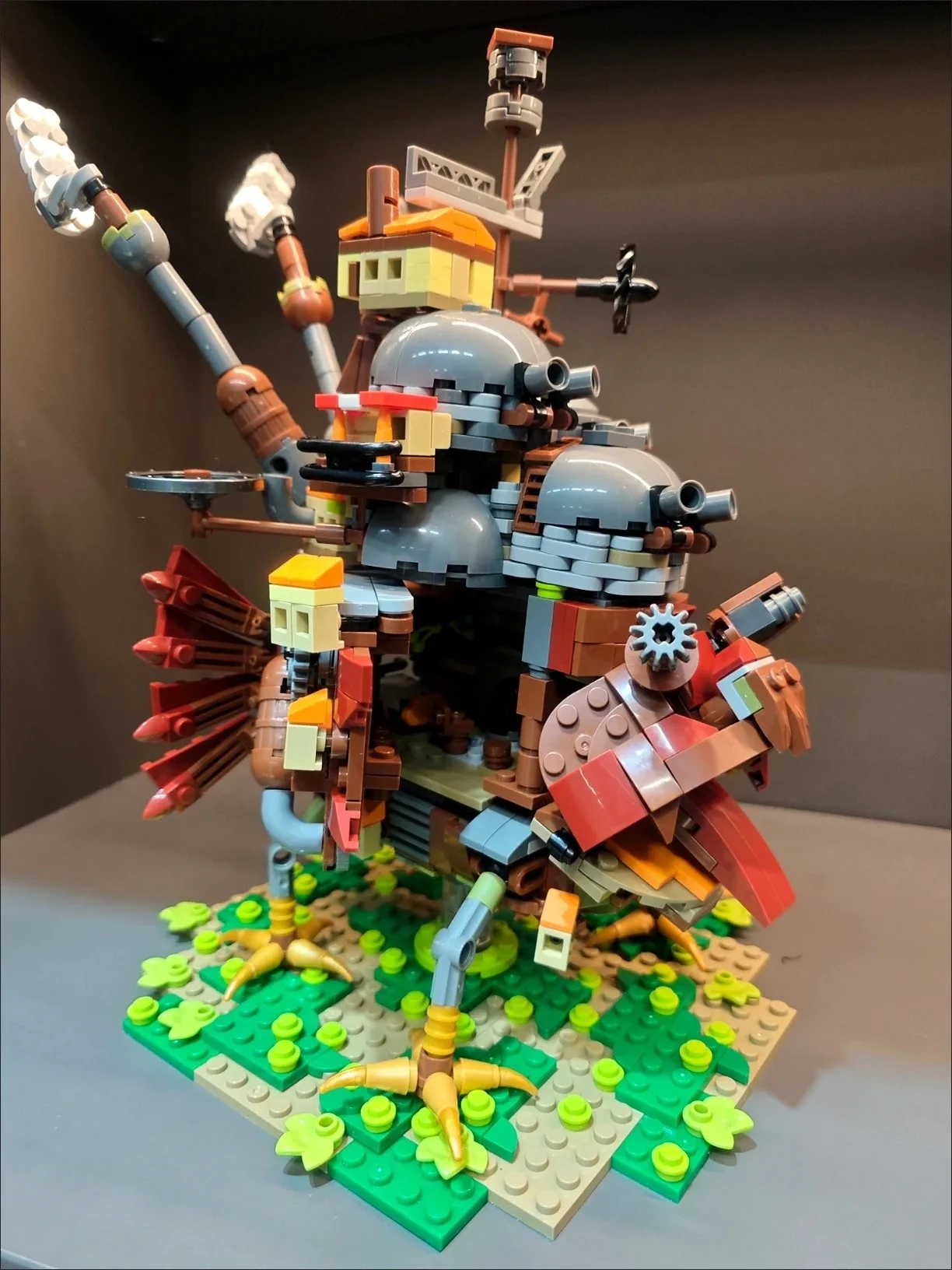 Kasteel Montage Speelgoed voor Japanse Anime Hayao Miyazaki's Film Beeldje Randornamenten Puzzel Bouwstenen Geschenken