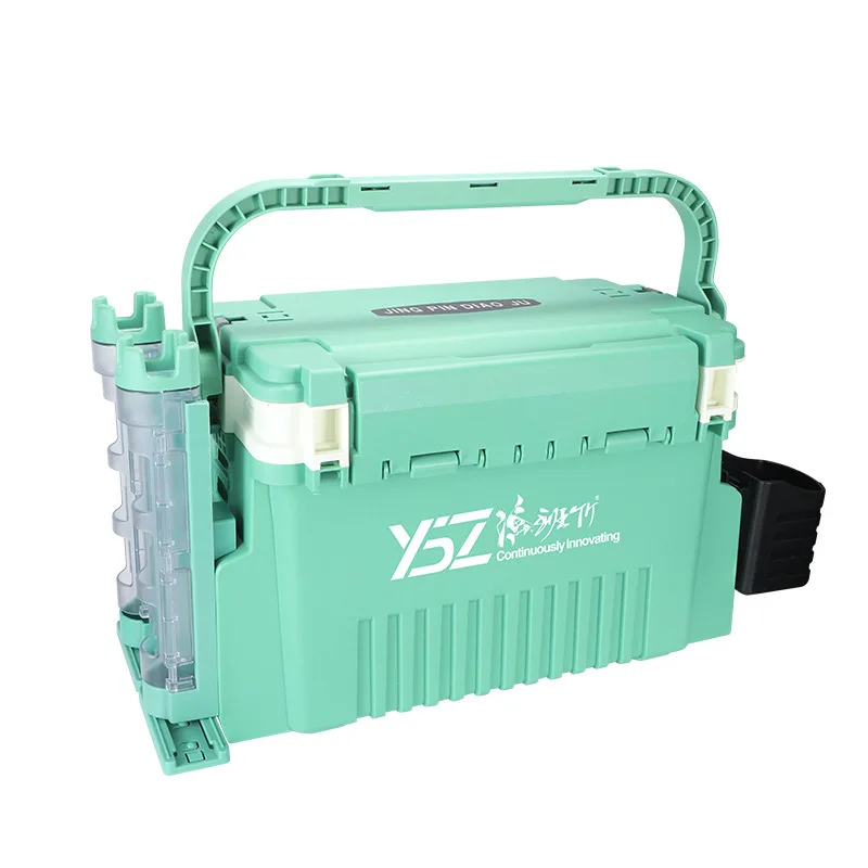 Fishing box multi-functional lightweight rod insert small fishing bucket