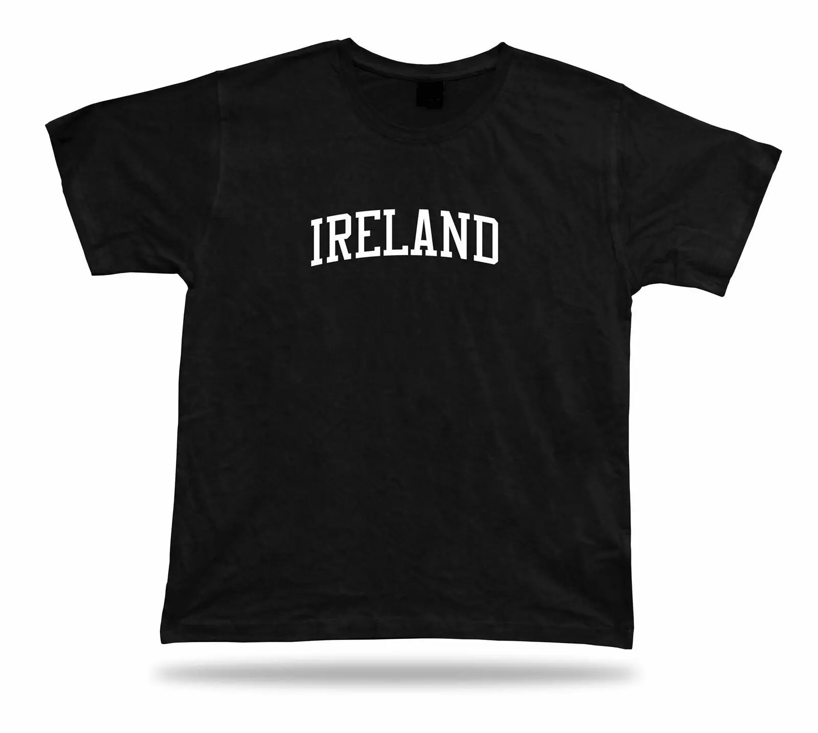 T-Shirt emrald isle island lucky irish ireland Soccer 4 Leaf Clover Green Beer