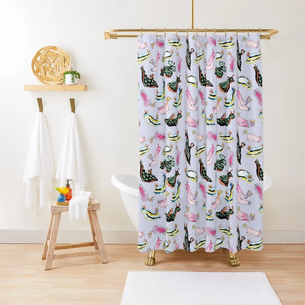 

Nudibranch species collection Shower Curtain Funny Shower Anime Shower Elegant Bathroom Curtain