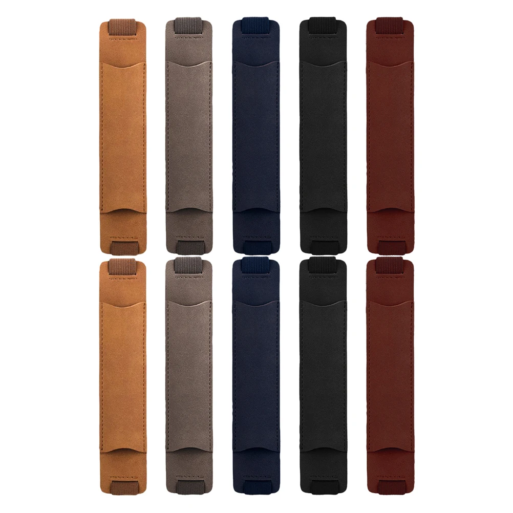 

10pcs Pen Holder Notebook Elastic Band Adjustable Pencil Sleeve Pouch for Journal Planner Stylus Case Fake Pen