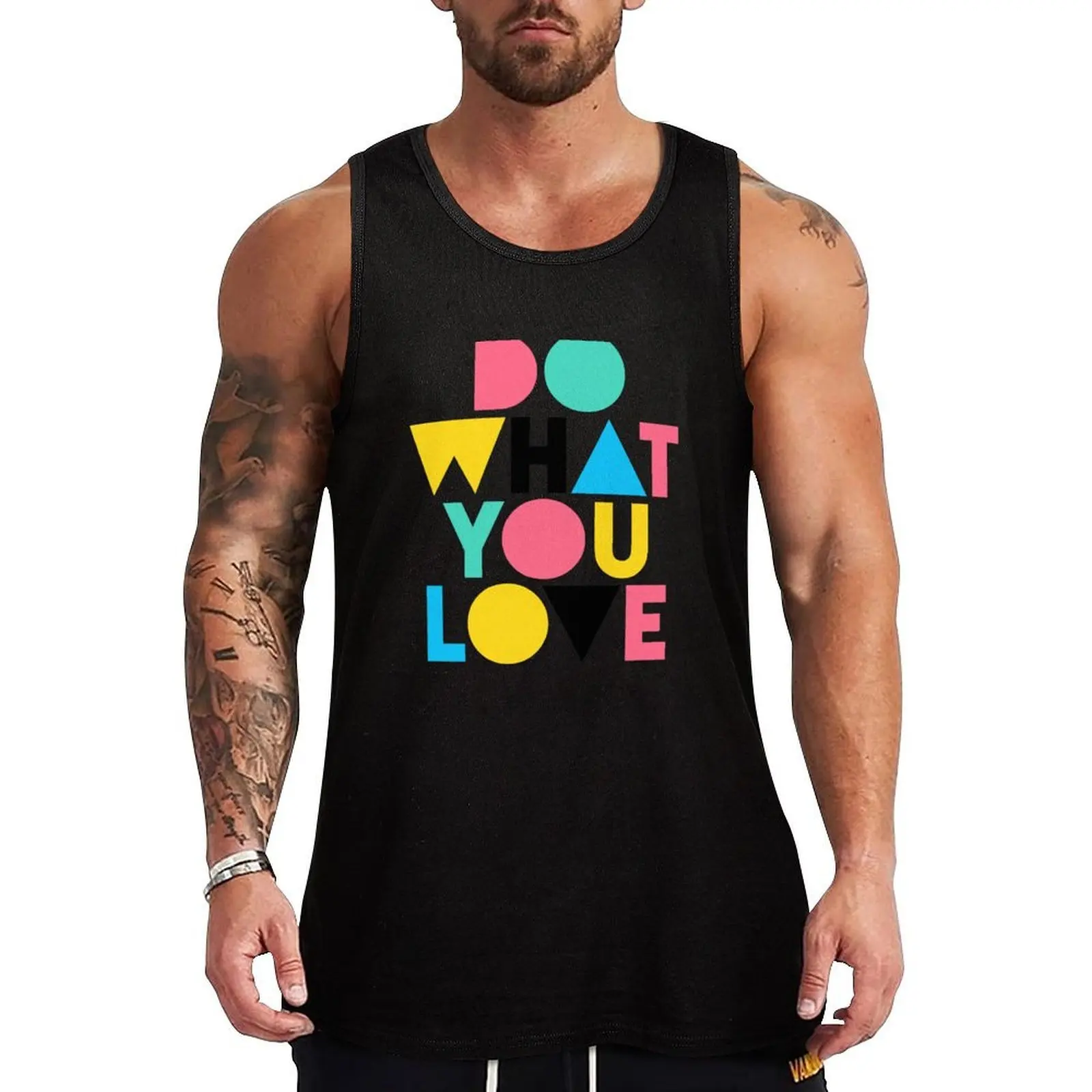 Do What You Love. Tank Top Weekend Casual Tank Top Loose Sleeveless Lightweight