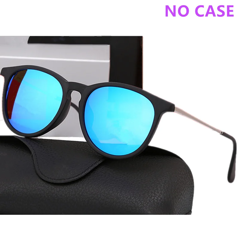 

Classical Lightweight Women Round ROVO Sunglasses UV400 Mirror Lens Trendy Casual Gradient Goggles Nose Case