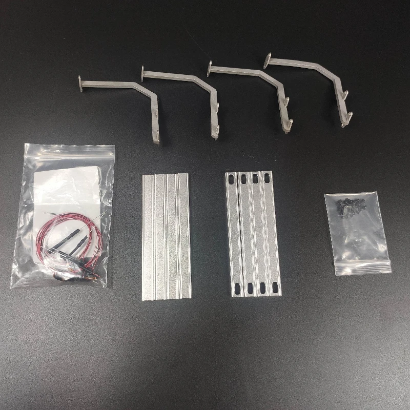 1/14 타미야 RC 트럭 트레일러 덤프트럭 스카니아 MAN 벤츠 볼보 자동차 DIY 부품용 사이드 펜스 연료 탱크 장식 보호 바