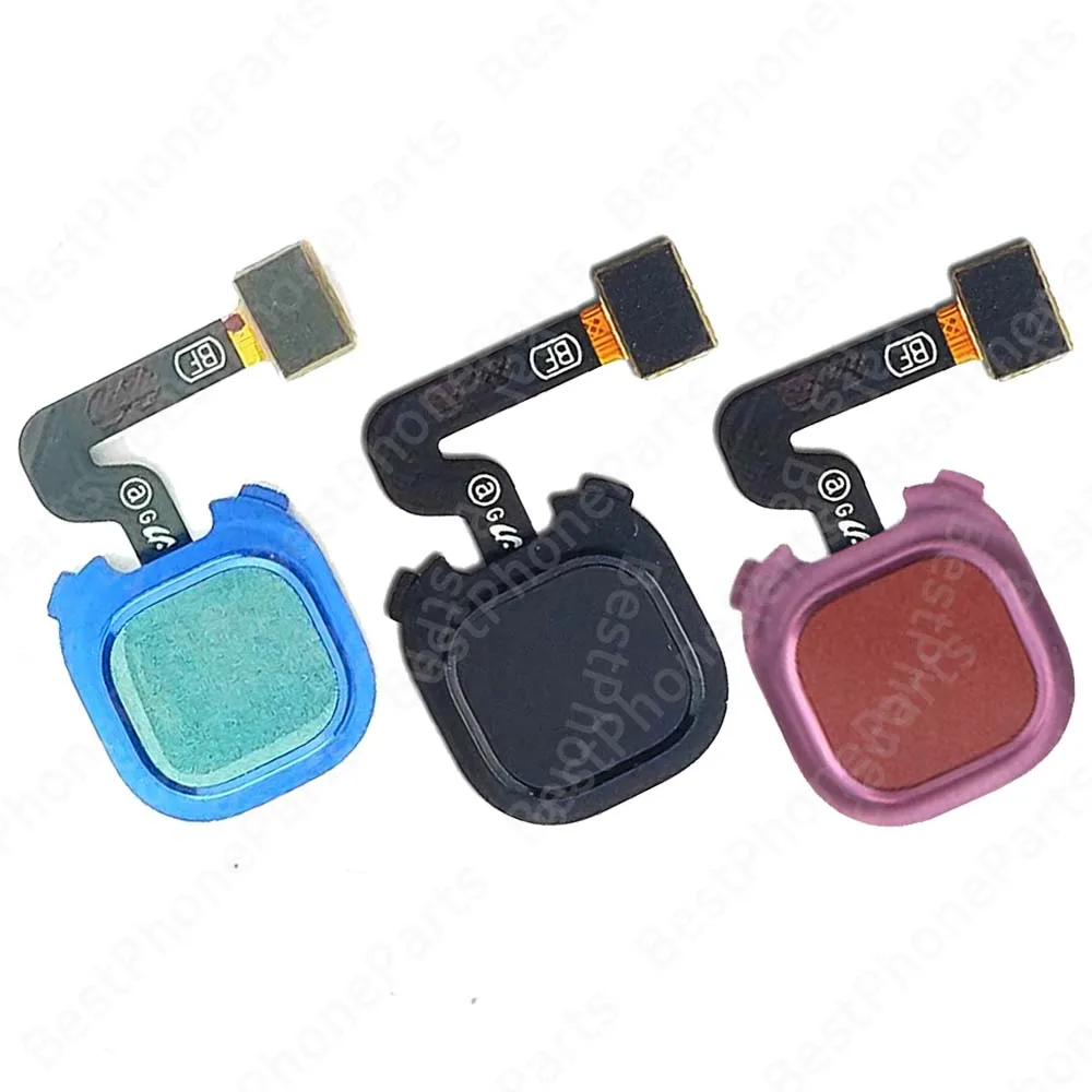 For Samsung Galaxy A9 Pro 2016 A9 2018 Finger Print Scanner Fingerprint Sensor Touch Menu Flex Cable Home Button Spare Parts