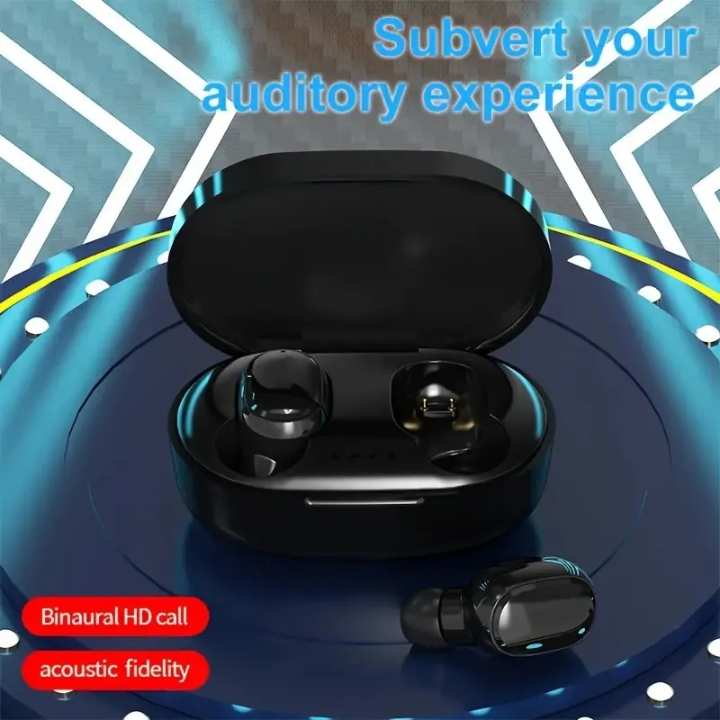 Bluetooth Headset, Automatic Connection TWS  Wireless Bluetooth Earpiece V5.4 Hands-Free Headset with Charging Case