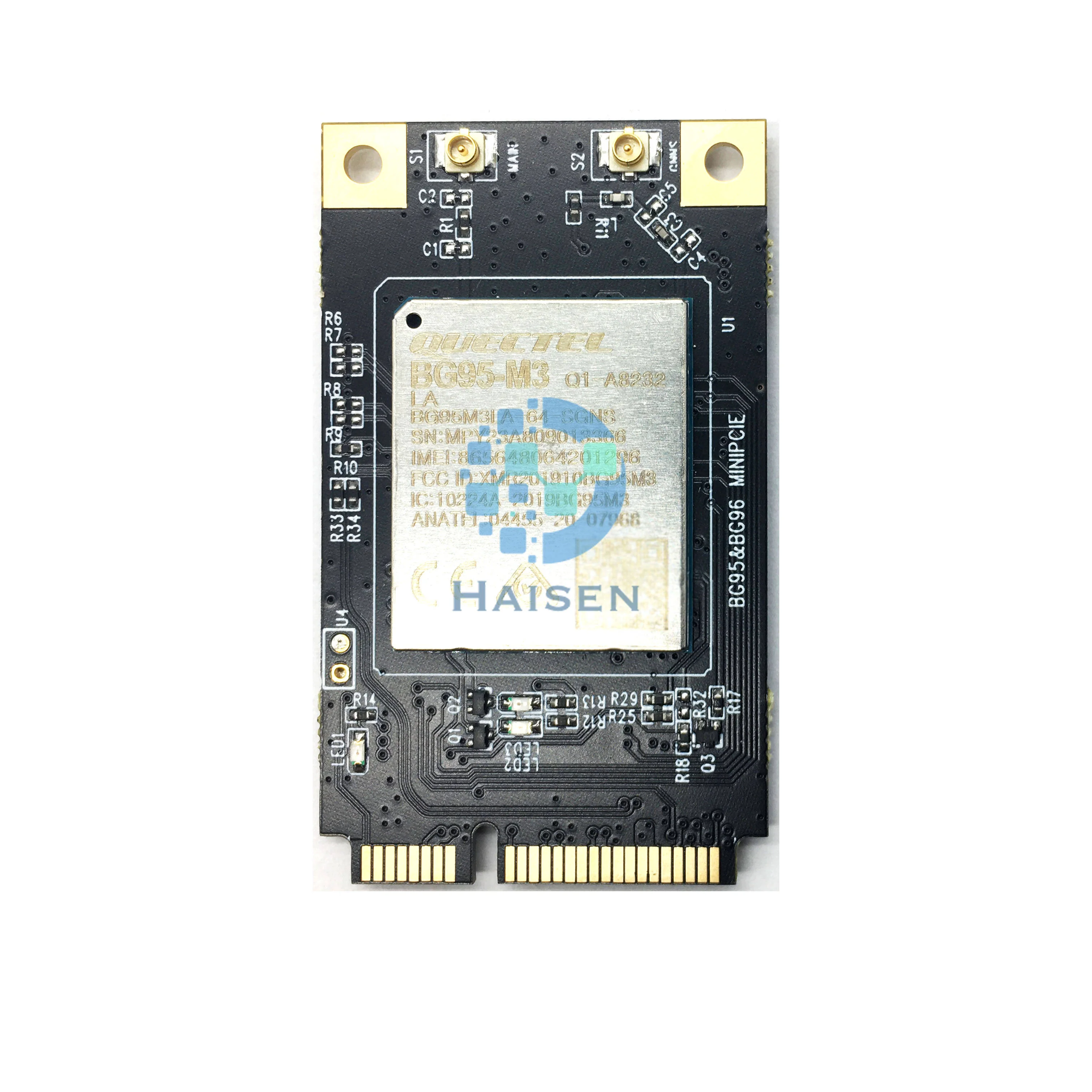 

Модуль HAISEN IoT серии BG95 BG95-M3 MINI PCIE LTE Cat M1/Cat NB2/модуль EGPRS BG95M3LA-64-SGNS BG95M3LA-MINIPCIE