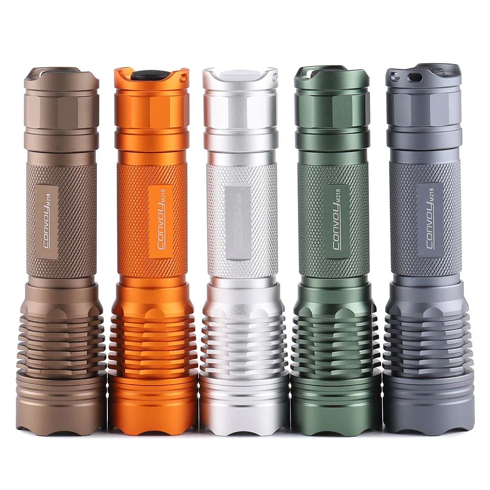 Convoy懐中電灯、m21b、sft40、xhp70.3、hi、b35am、21700 - AliExpress 39