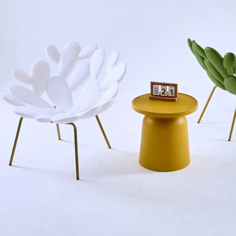 Cactus Petal Single Leisure Chair Sales Office Lobby Reception Alien Sofa Chair Living Room Chair Armchair Living Room Furniture