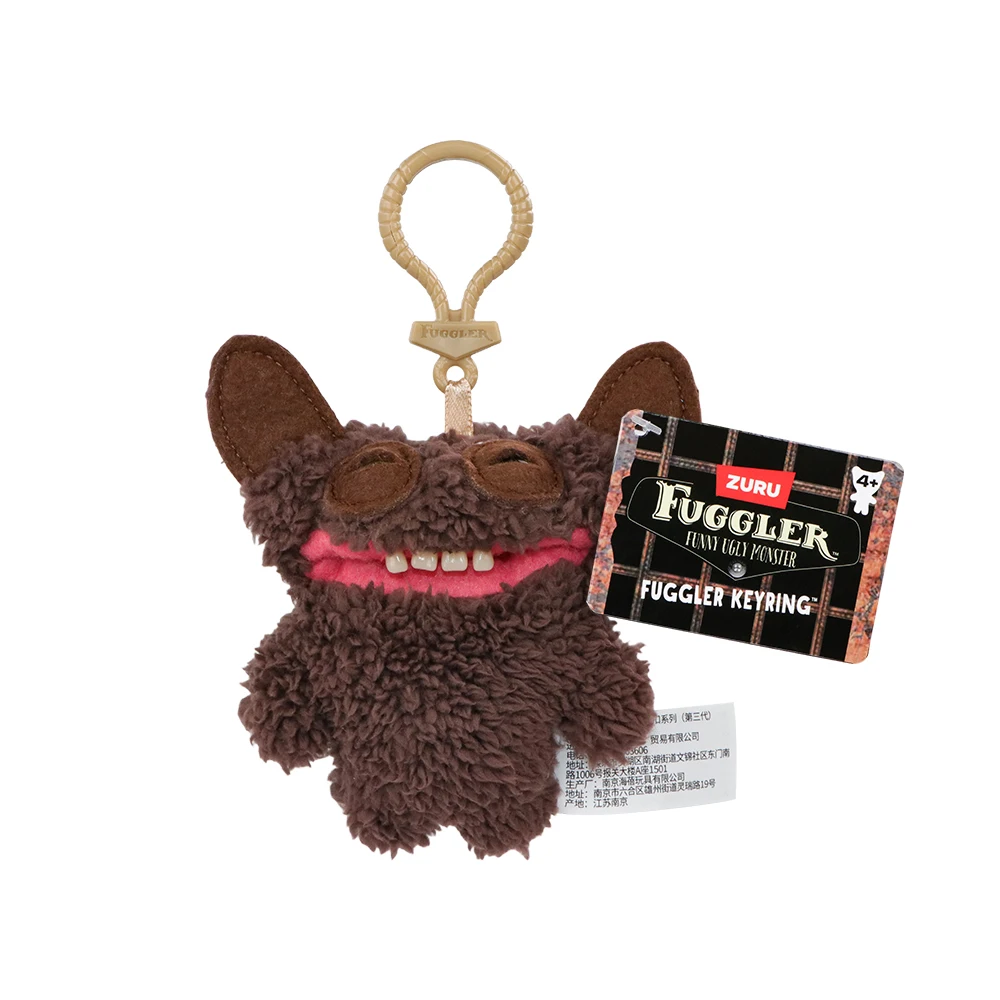 11CM Fuggler Lustige Hässliche Monster-Plüschtiere Schlüsselanhänger Kawaii Fugg Puppe Monster-Kaninchen Niedliche Stofftier-Anhänger Geschenke