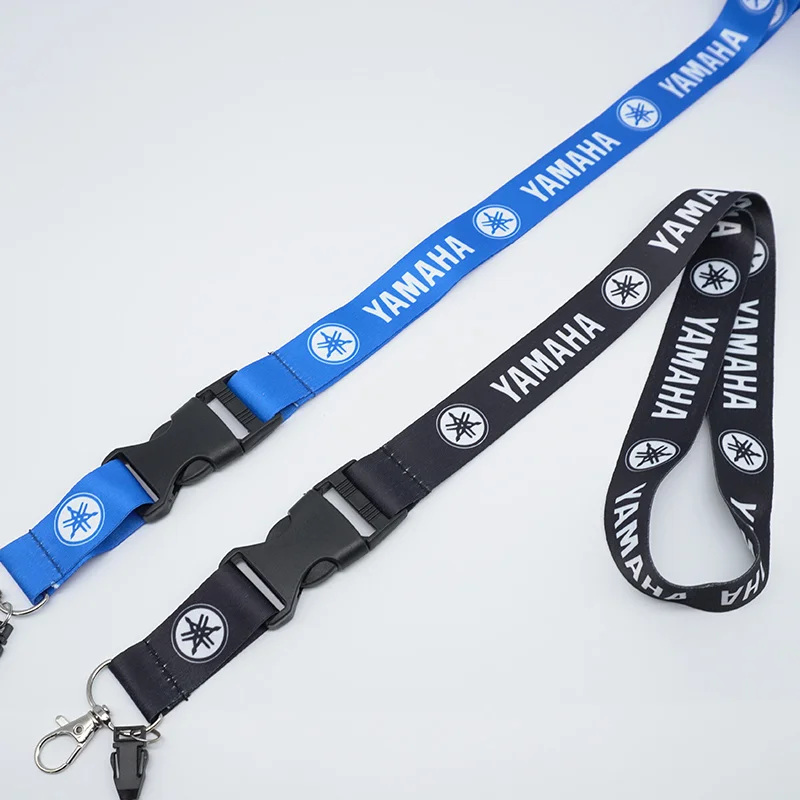 for Yamaha NVX NVX155 XMAX 125 250 300 309 XMAX300 QBIX AEROX JAUNS Motorrad Lanyard Nylon Printing Emblem Black Style Keychain