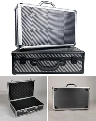 Aluminum Tool Box Safety Instrument Hard Case Storage Box Portable Display Box Safety Protector Organizer Aluminum Suitcase