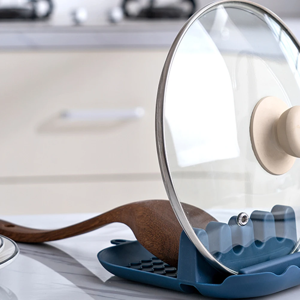 

2Pcs Utensil Holder Ventilated Design Dish Drying Rack Spoon Chopsticks Rest Tableware ganizer Kitchen St