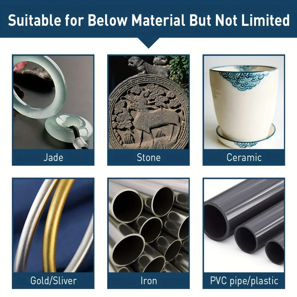 Mini broca rebarbas conjunto de bits para ferramenta rotativa acessórios moagem 3mm haste 20pcsaccessories cabeças moagem diamante